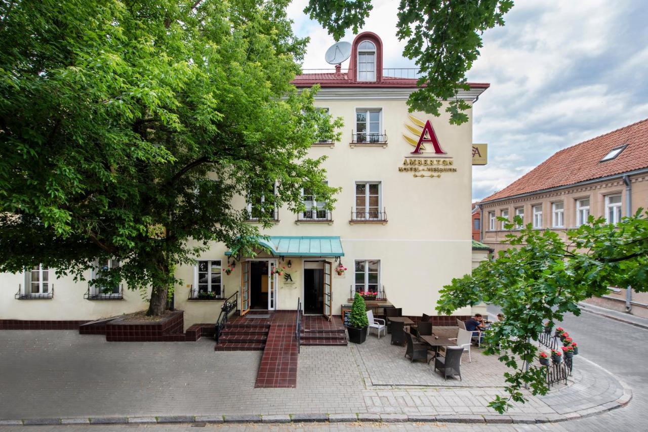 Amberton Cozy Hotel Kaunas Exterior foto